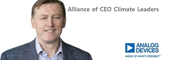 ADI 빈센트 로취 CEO, 세계경제포럼 기후 리더 연합에 합류